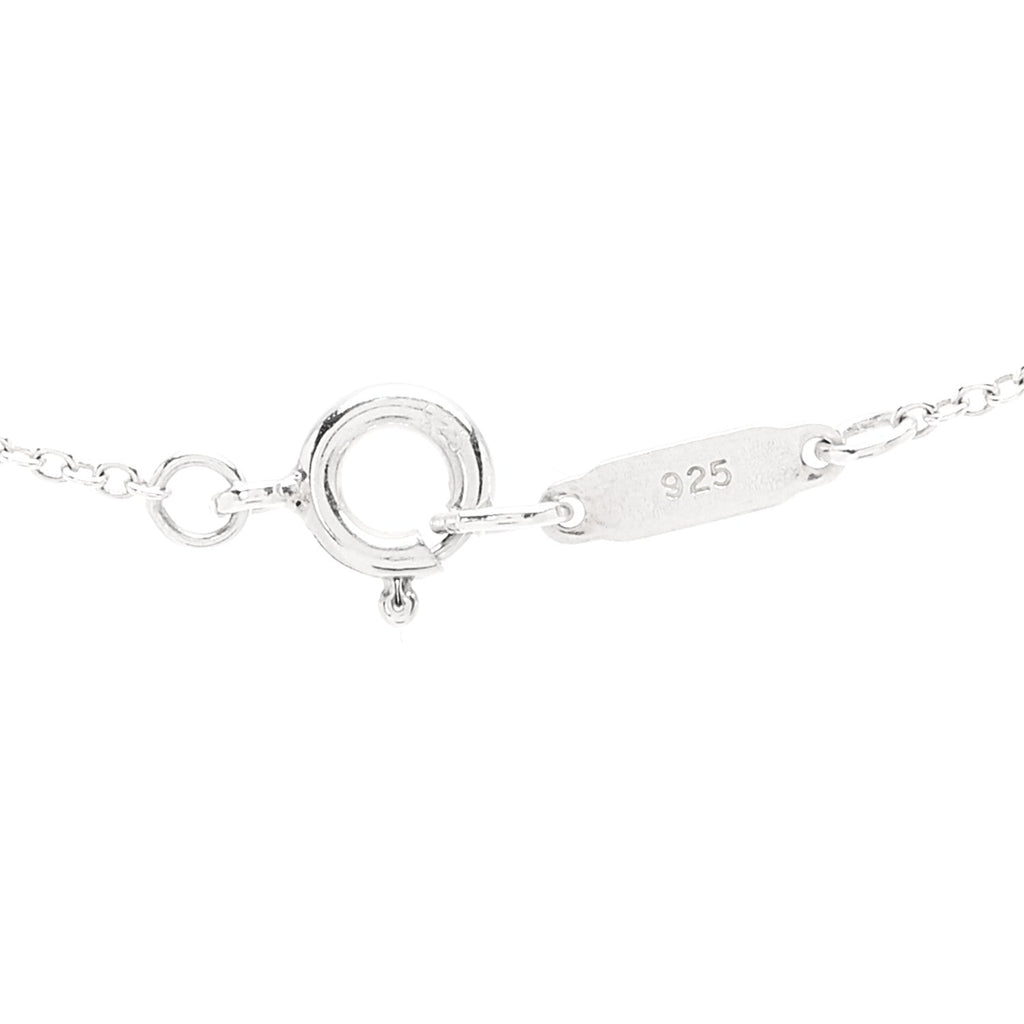 Sterling Silver Small Bow Pendant Necklace