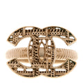 Tweed Effect CC Ring 53 6.25 Gold