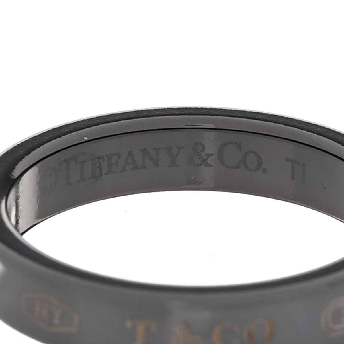 Titanium 1837 Narrow Band Ring 56 7.5