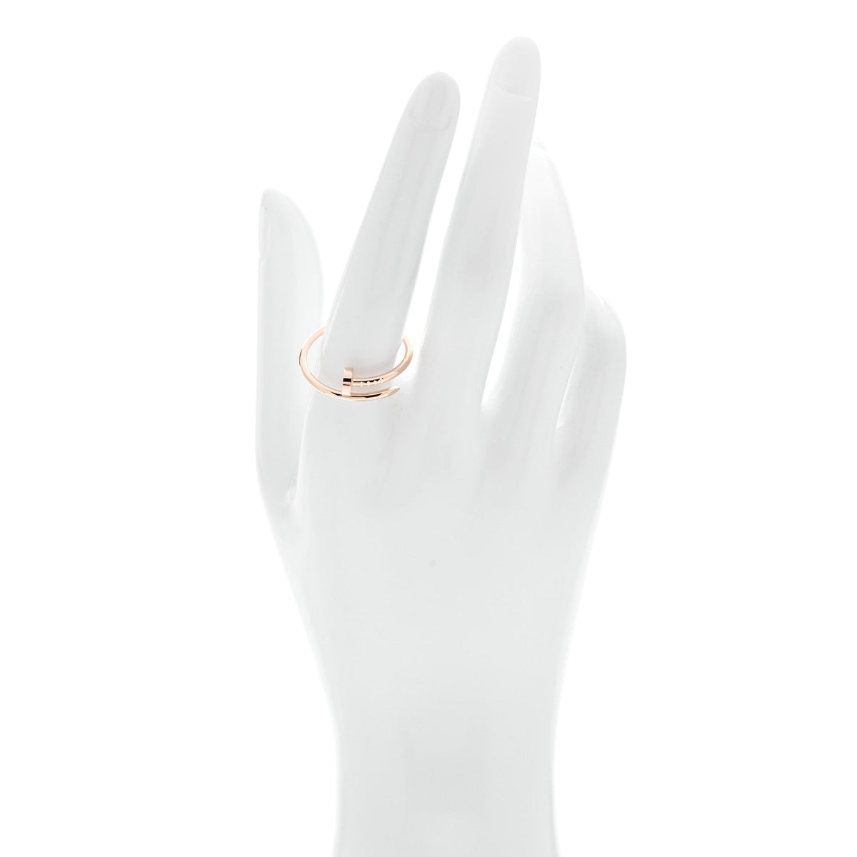 18K Pink Gold Small Juste Un Clou Ring 62 10