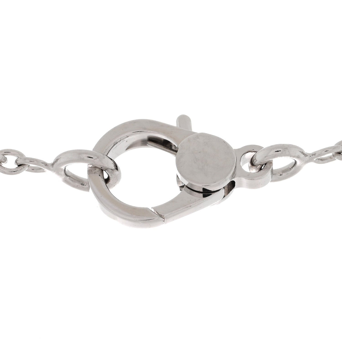 18K White Gold Diamond Finesse Pendant Necklace