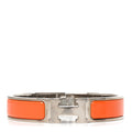 Enamel Narrow Clic Clac H Bracelet PM Orange
