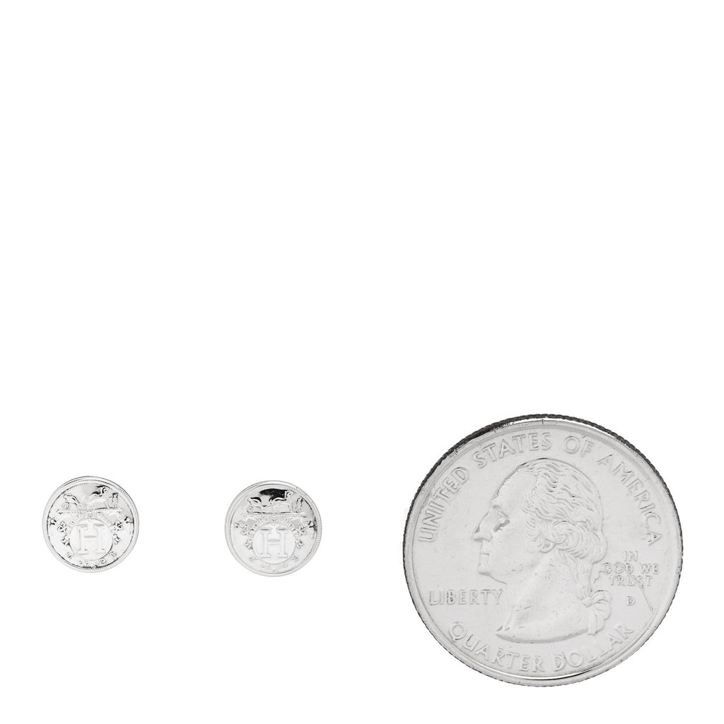 Sterling Silver TPM Ex-Libris Earrings