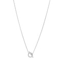 18K White Gold Diamond Finesse Pendant Necklace