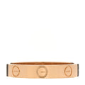18K Yellow Gold 3.5mm LOVE Wedding Band Ring 55 7.25