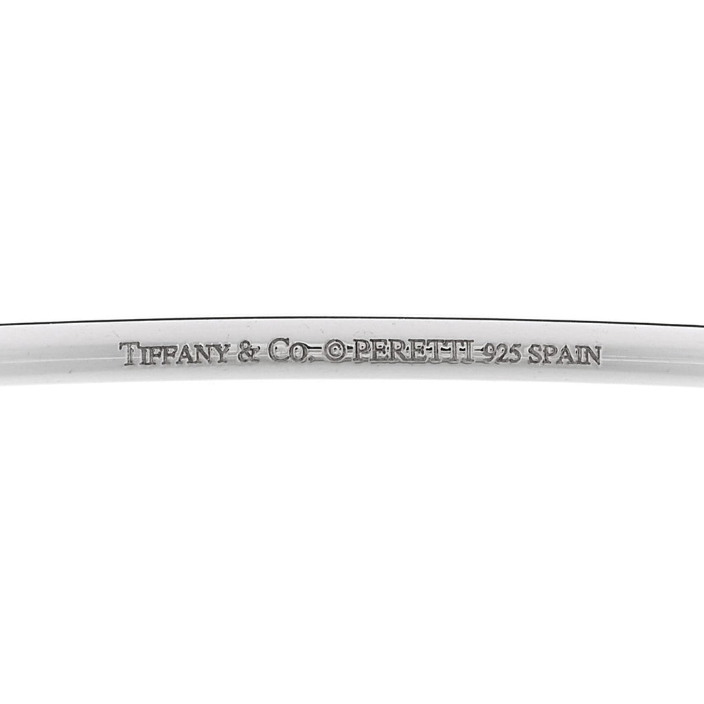 Sterling Silver Elsa Peretti Open Heart Bangle Bracelet