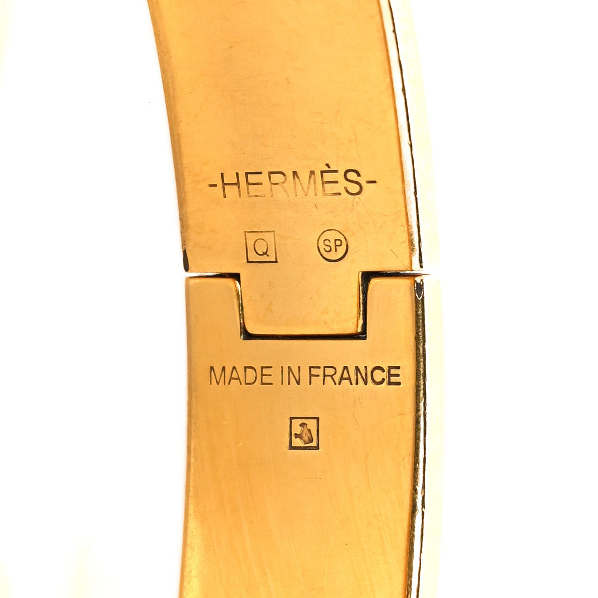 Enamel Narrow Clic Clac H Bracelet PM Aqua