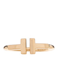 18K Rose Gold T Wire Ring 47 4