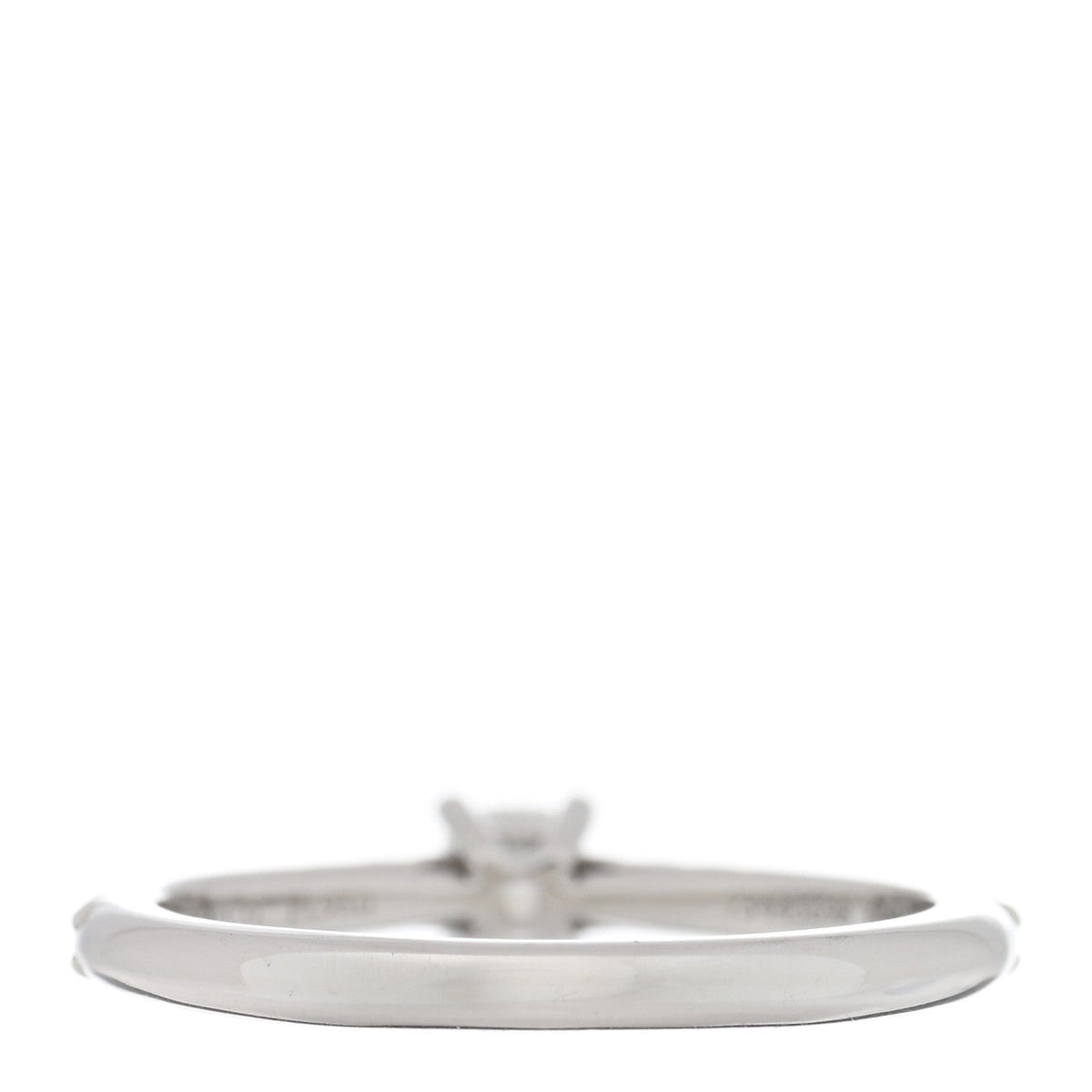 Platinum Diamond .20ct Novo Cushion Cut Engagement Ring 51 5.75