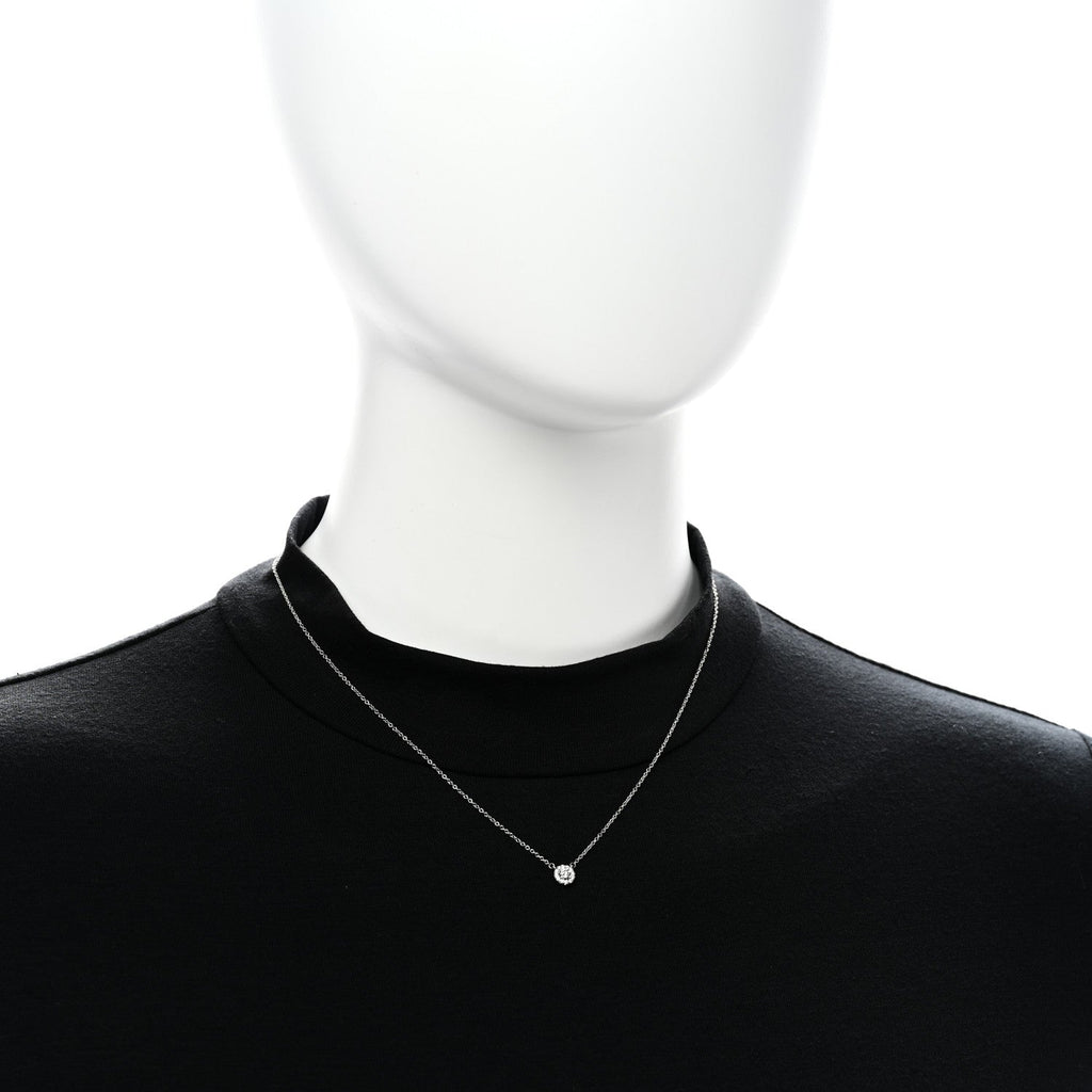 Platinum Diamond .22ct Soleste Pendant