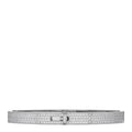 18K White Gold Diamond Kelly Full Pave Bracelet XS