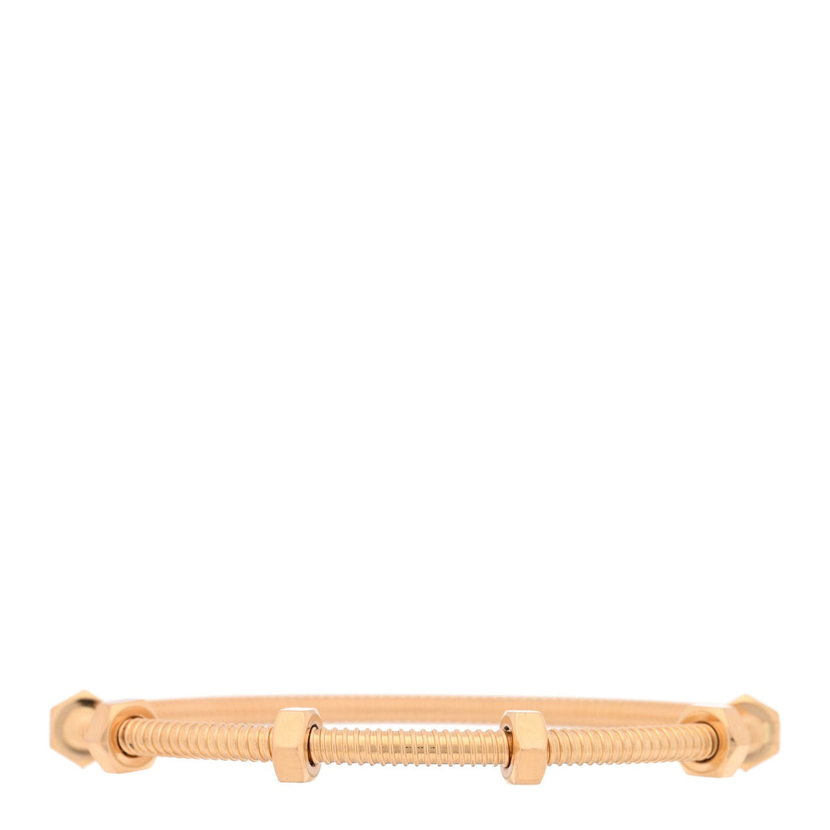 18K Pink Gold Ecrou de Cartier Bracelet 17