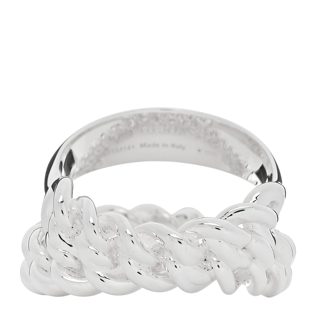 Sterling Silver MM Boucle Selier Inflexible Ring 52 6