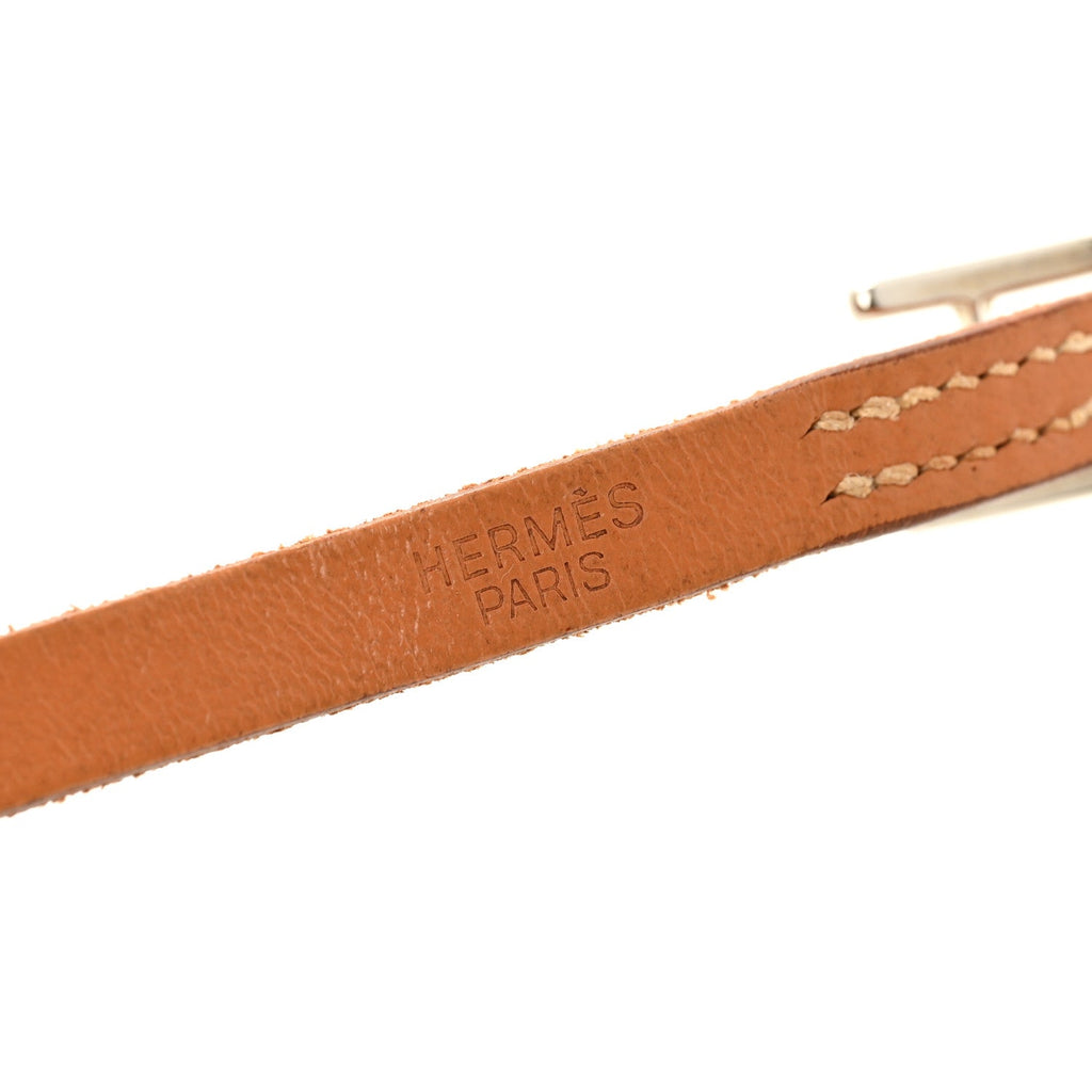 Barenia Hapi 3 MM Triple Tour Bracelet Fauve