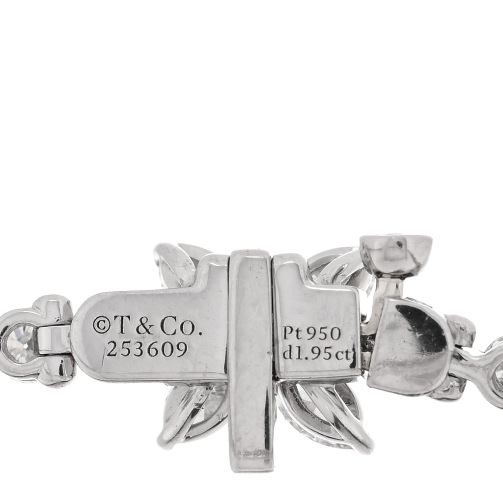 Platinum Diamond 1.95ctw Victoria Tennis Bracelet