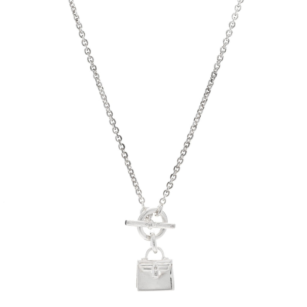Sterling Silver Kelly Charm Pendant Necklace