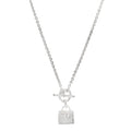 Sterling Silver Kelly Charm Pendant Necklace