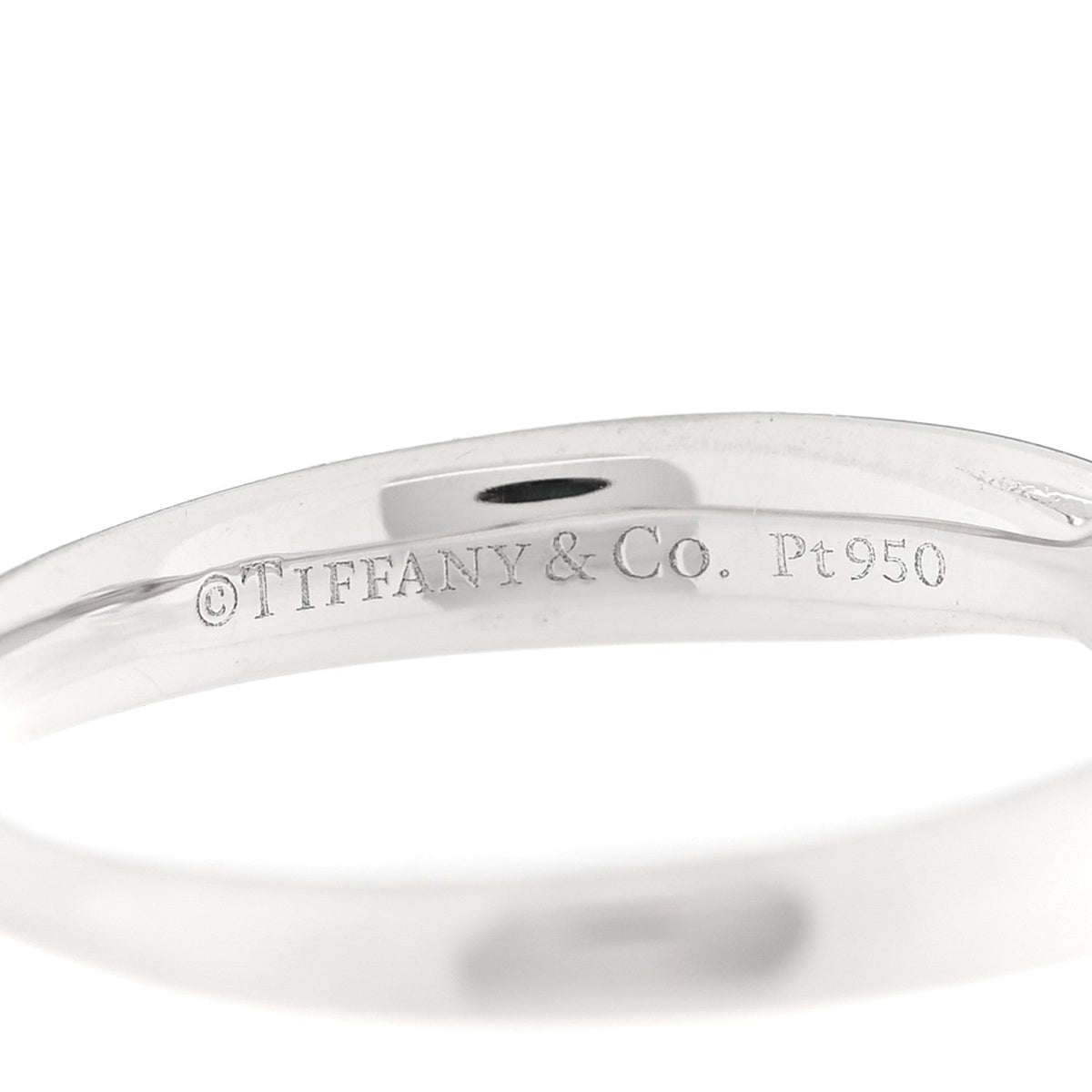 Platinum Diamond .21ct Harmony Solitaire Engagement Ring 48 4.5