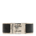 Enamel Wide Clic Clac H Bracelet PM Black