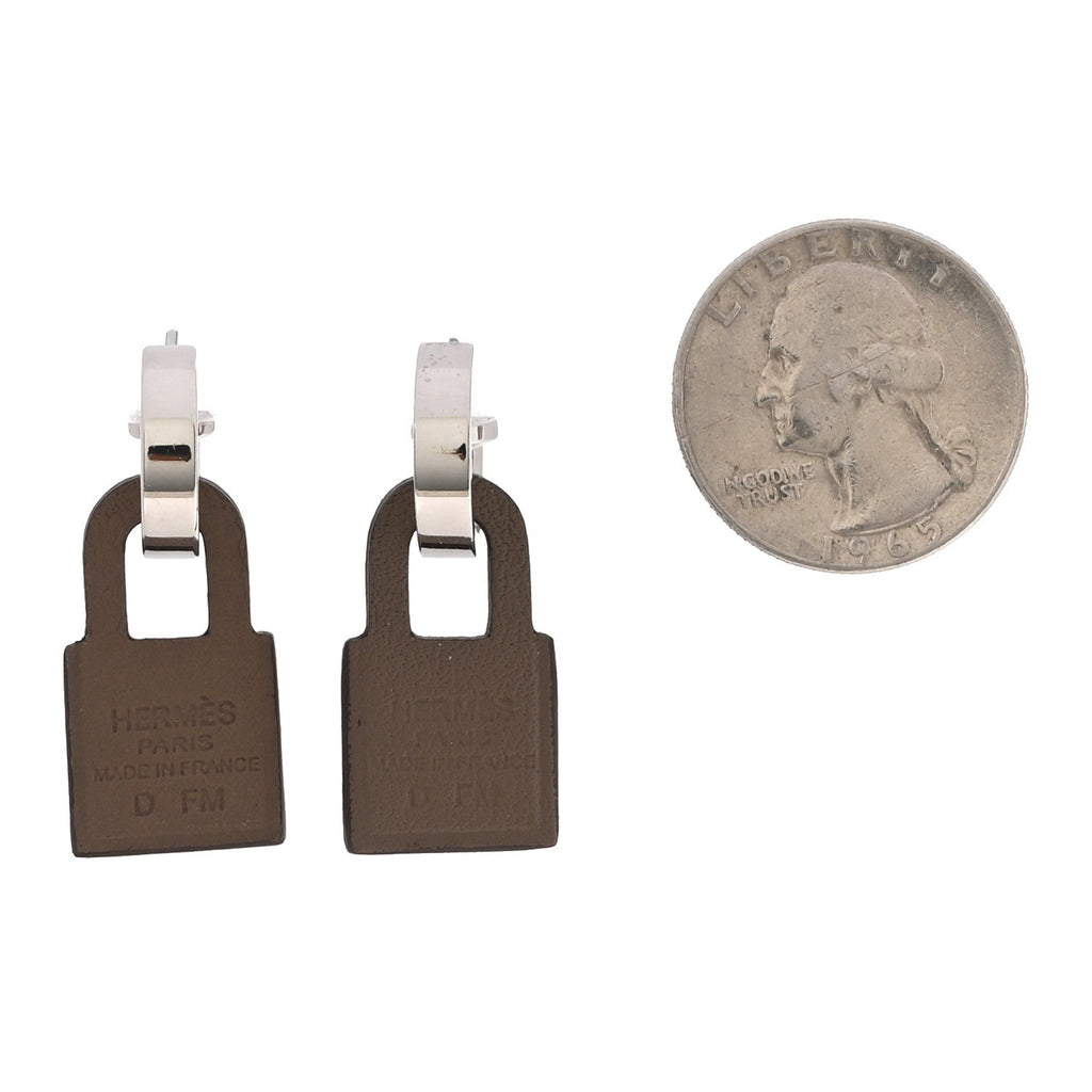 Palladium Swift O'Kelly Earrings Etoupe