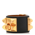 Epsom Collier de Chien CDC Bracelet S Black