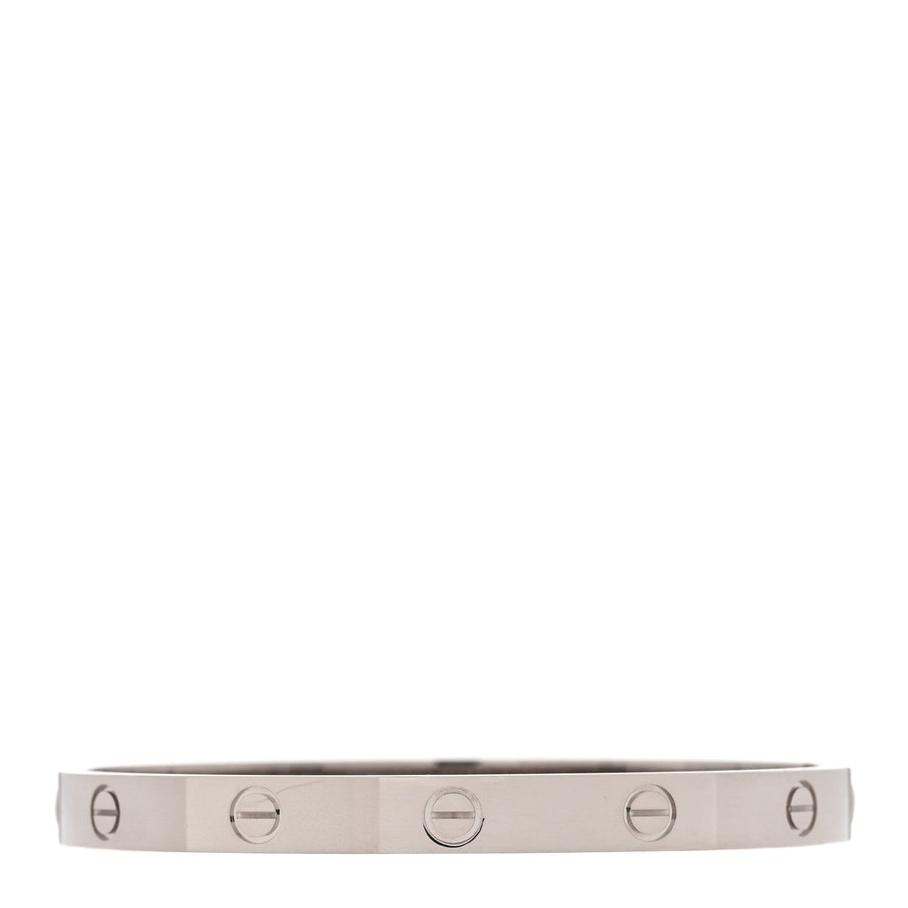 18K White Gold LOVE Bracelet 18