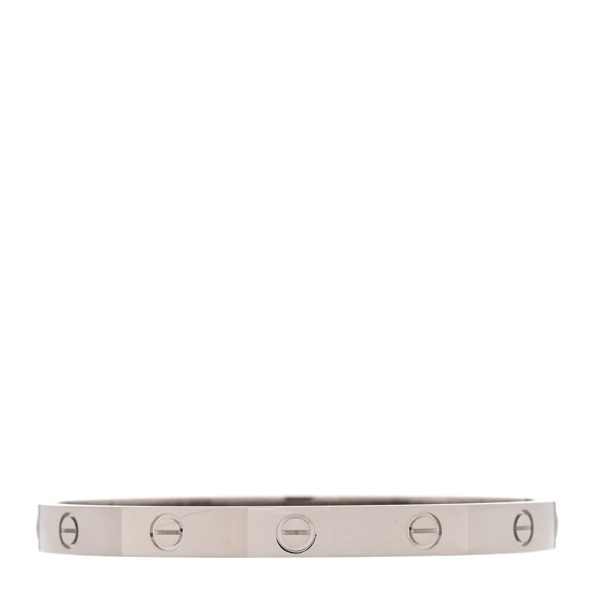 18K White Gold LOVE Bracelet 18