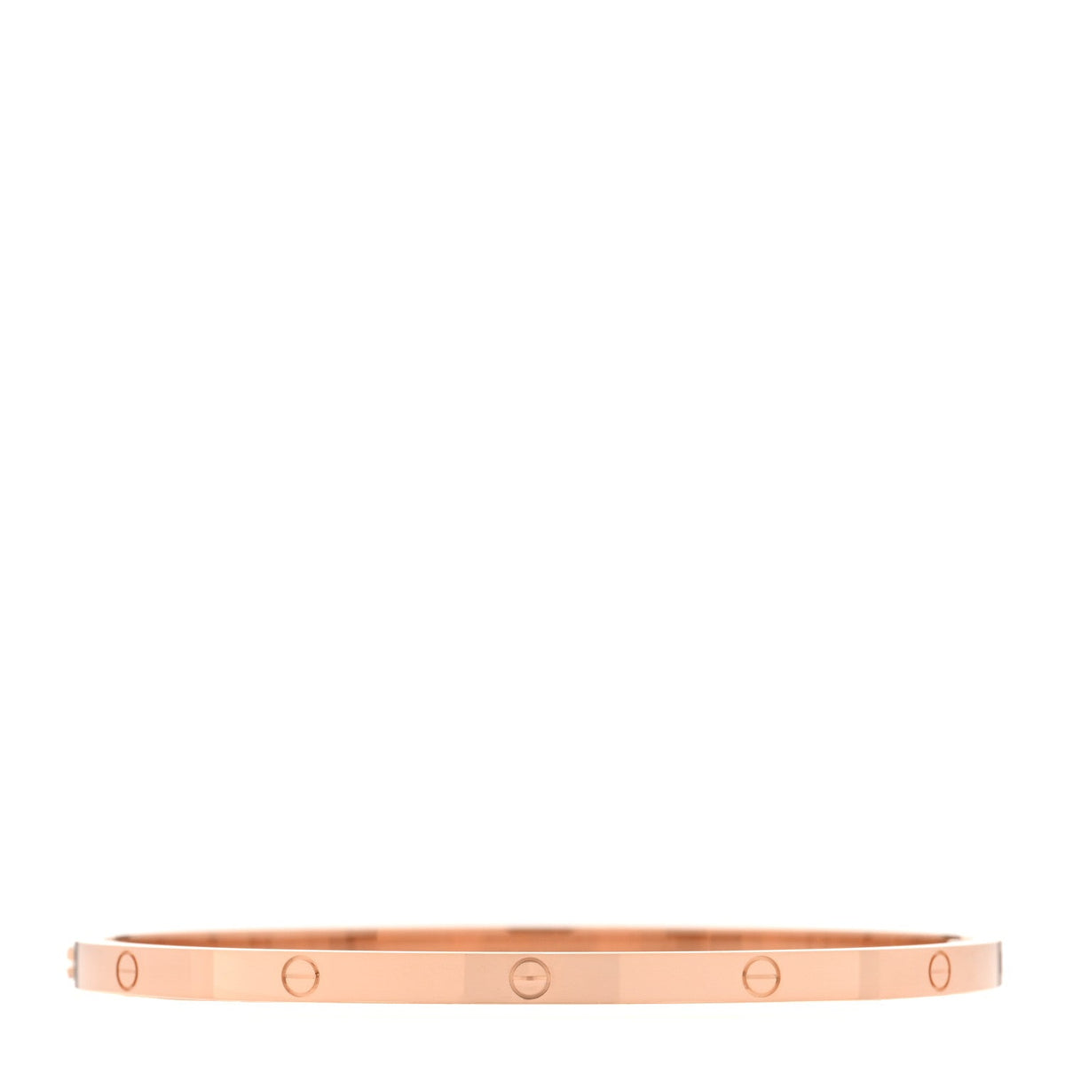18K Pink Gold Small LOVE Bracelet 19