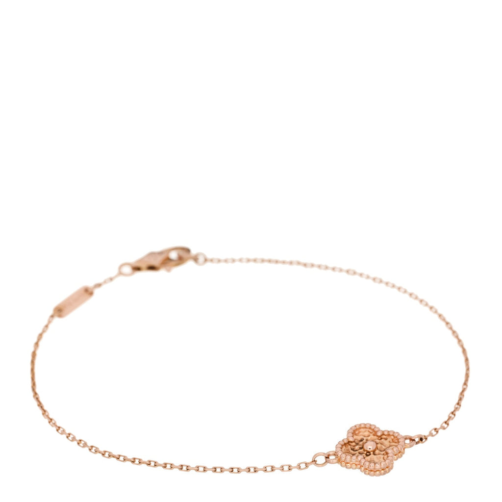 18K Rose Gold Sweet Alhambra Bracelet