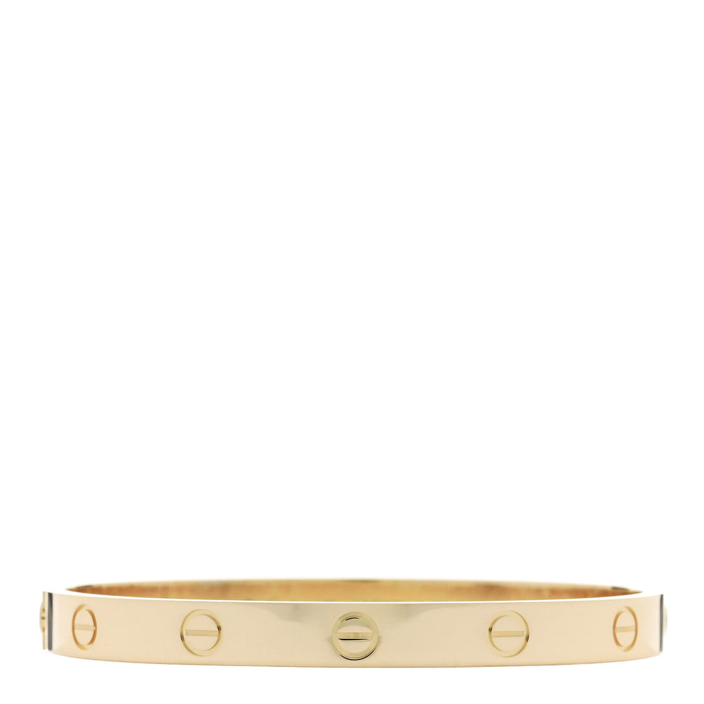 18K Yellow Gold LOVE Bracelet 17