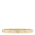 18K Yellow Gold LOVE Bracelet 17