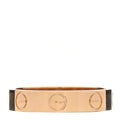18K Yellow Gold 3.5mm LOVE Wedding Band Ring 48 4.5