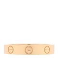 18K Yellow Gold 3.5mm LOVE Wedding Band Ring 53 6.5