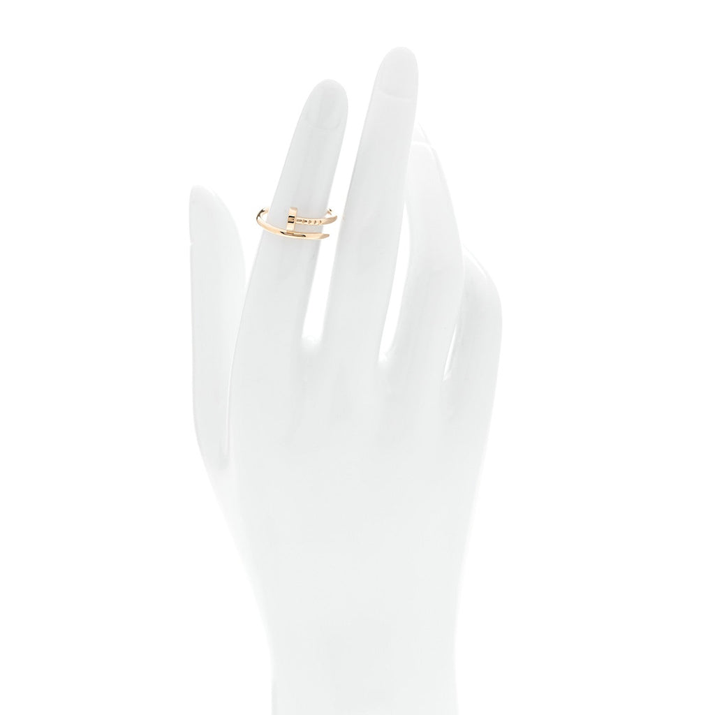 18K Yellow Gold Small Juste Un Clou Ring 49 5