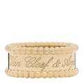18K Yellow Gold Perlee Signature Ring 46 3.75