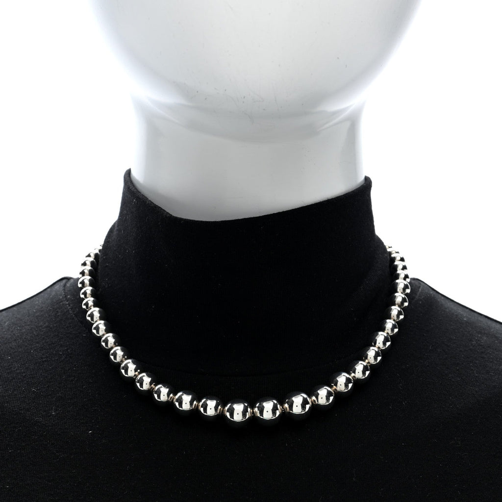 Sterling Silver HardWear Graduated Ball Necklace