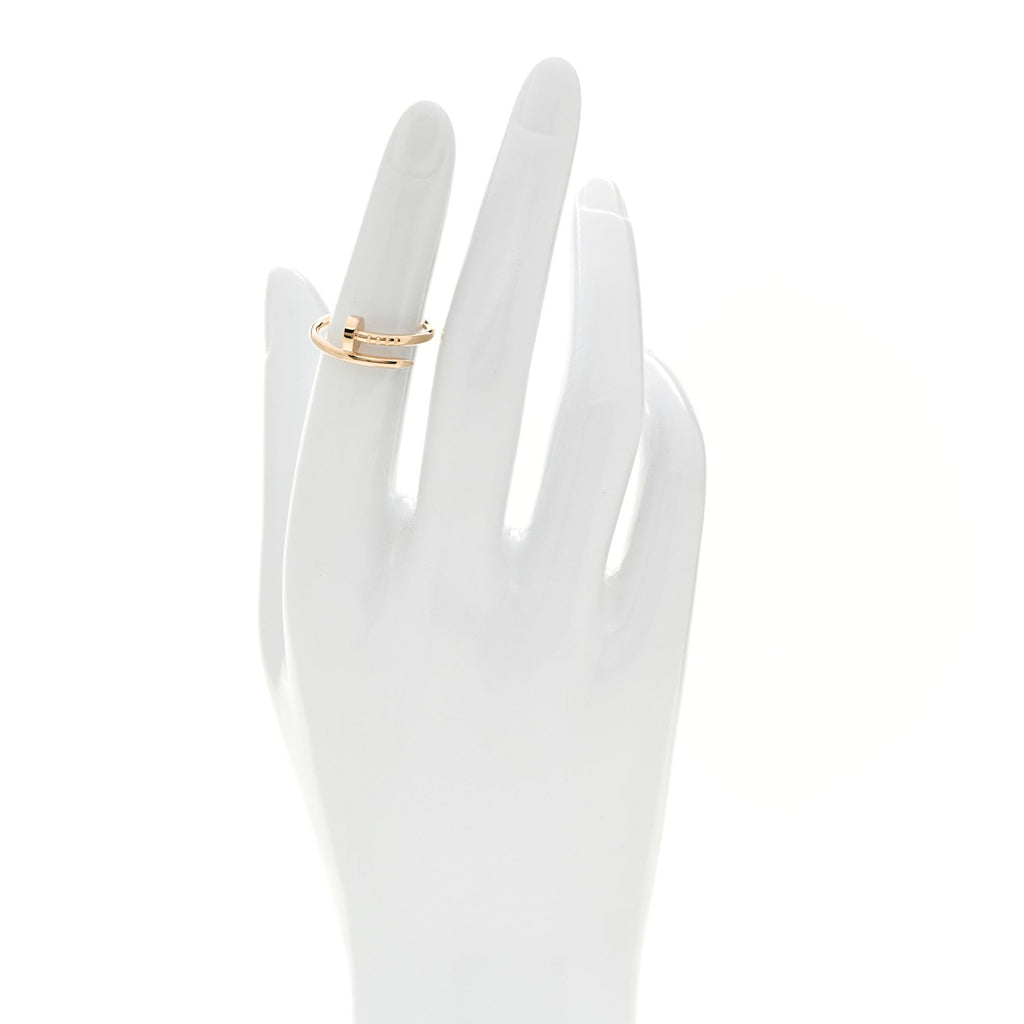 18K Yellow Gold Small Juste Un Clou Ring 50 5.25