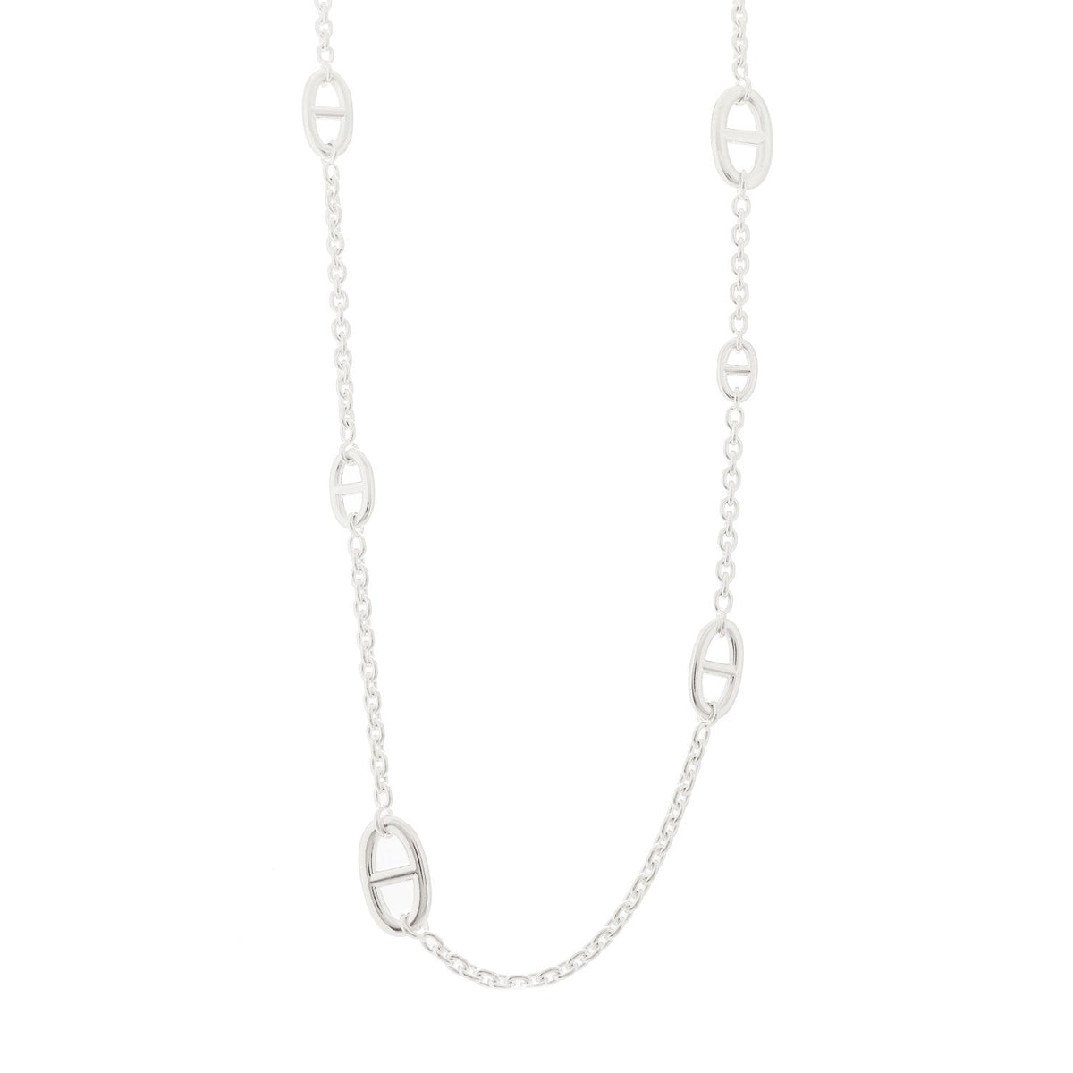 Sterling Silver Farandole Necklace 80