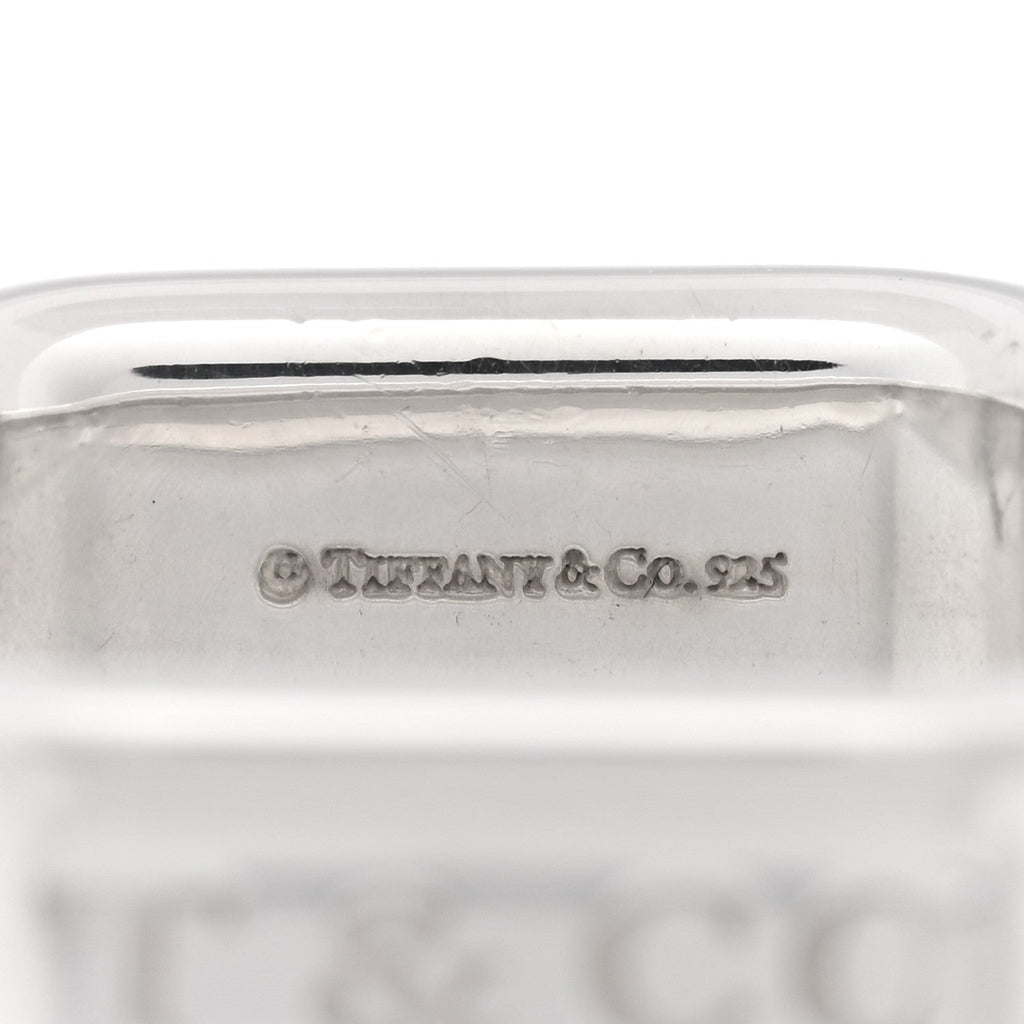 Sterling Silver 1837 Square Ring 49 4.75