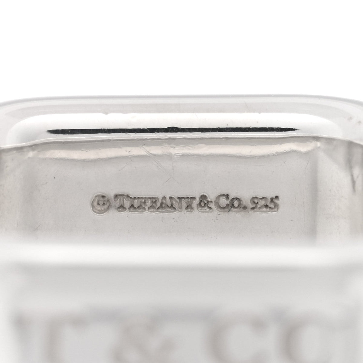 Sterling Silver 1837 Square Ring 49 4.75