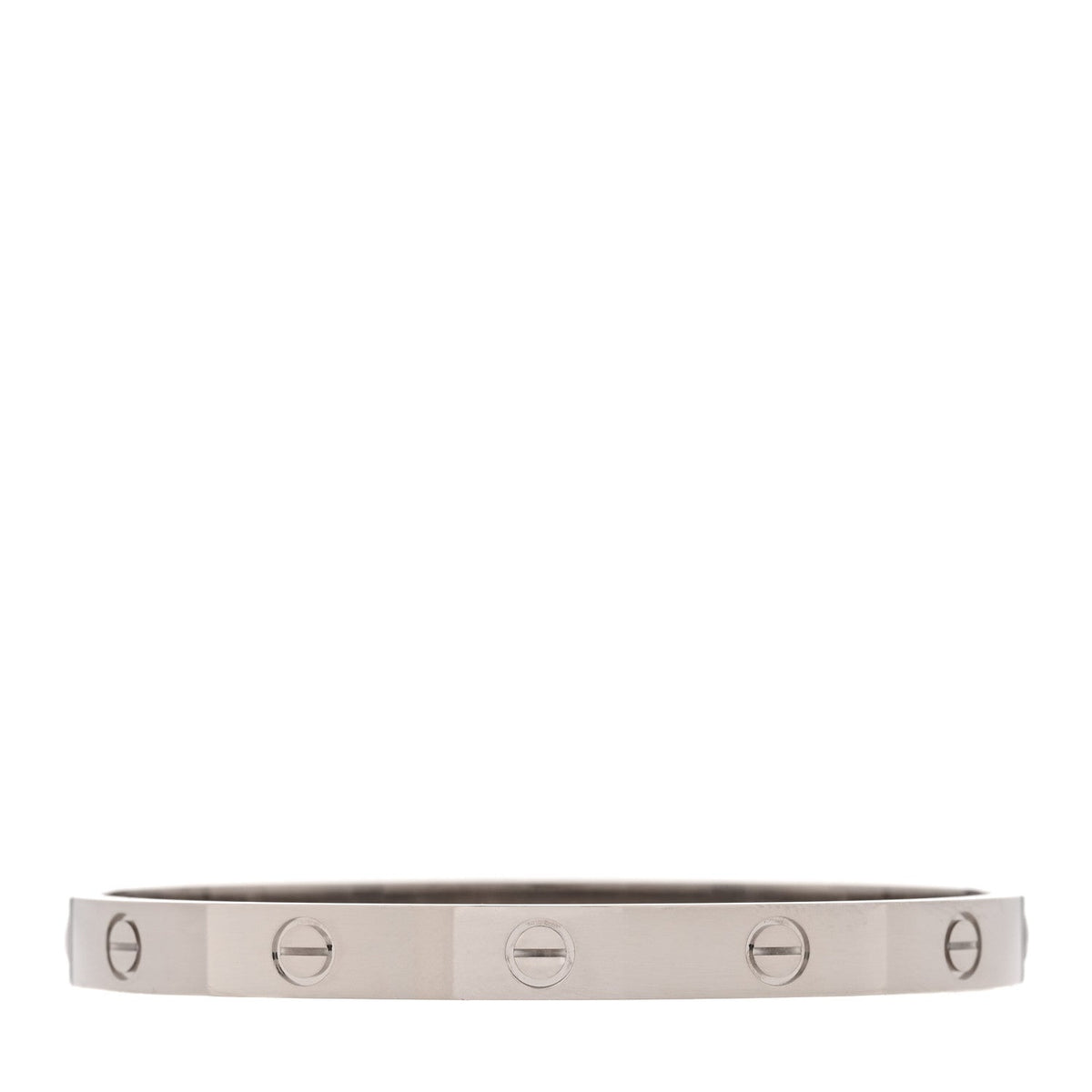 18K White Gold LOVE Bracelet 18