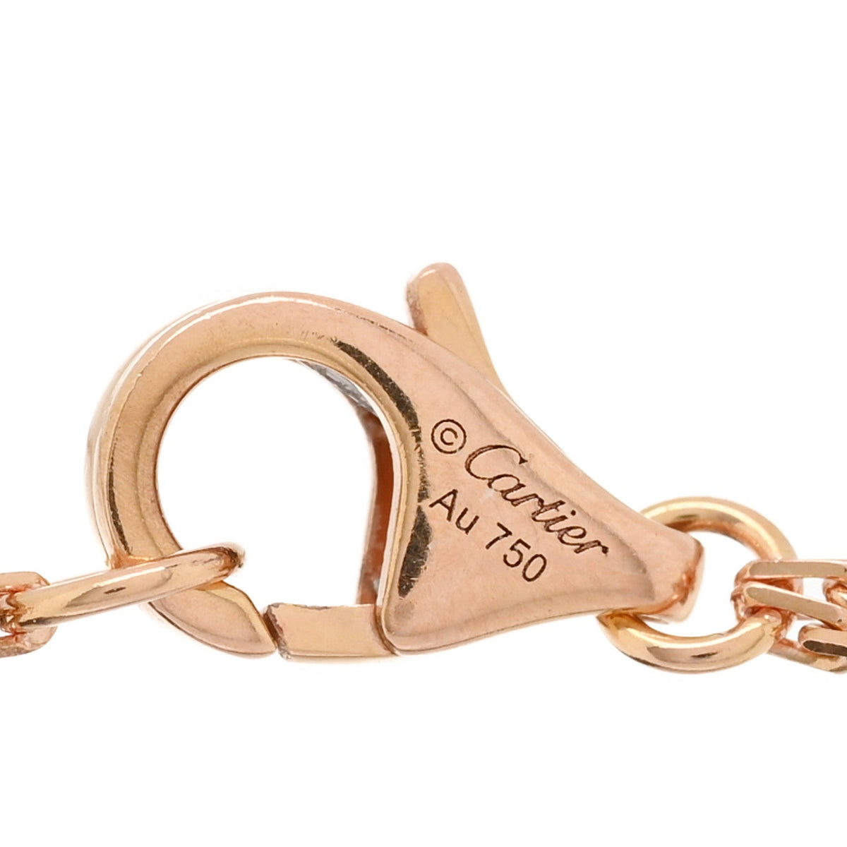 18K Pink Gold Diamond LOVE Bracelet