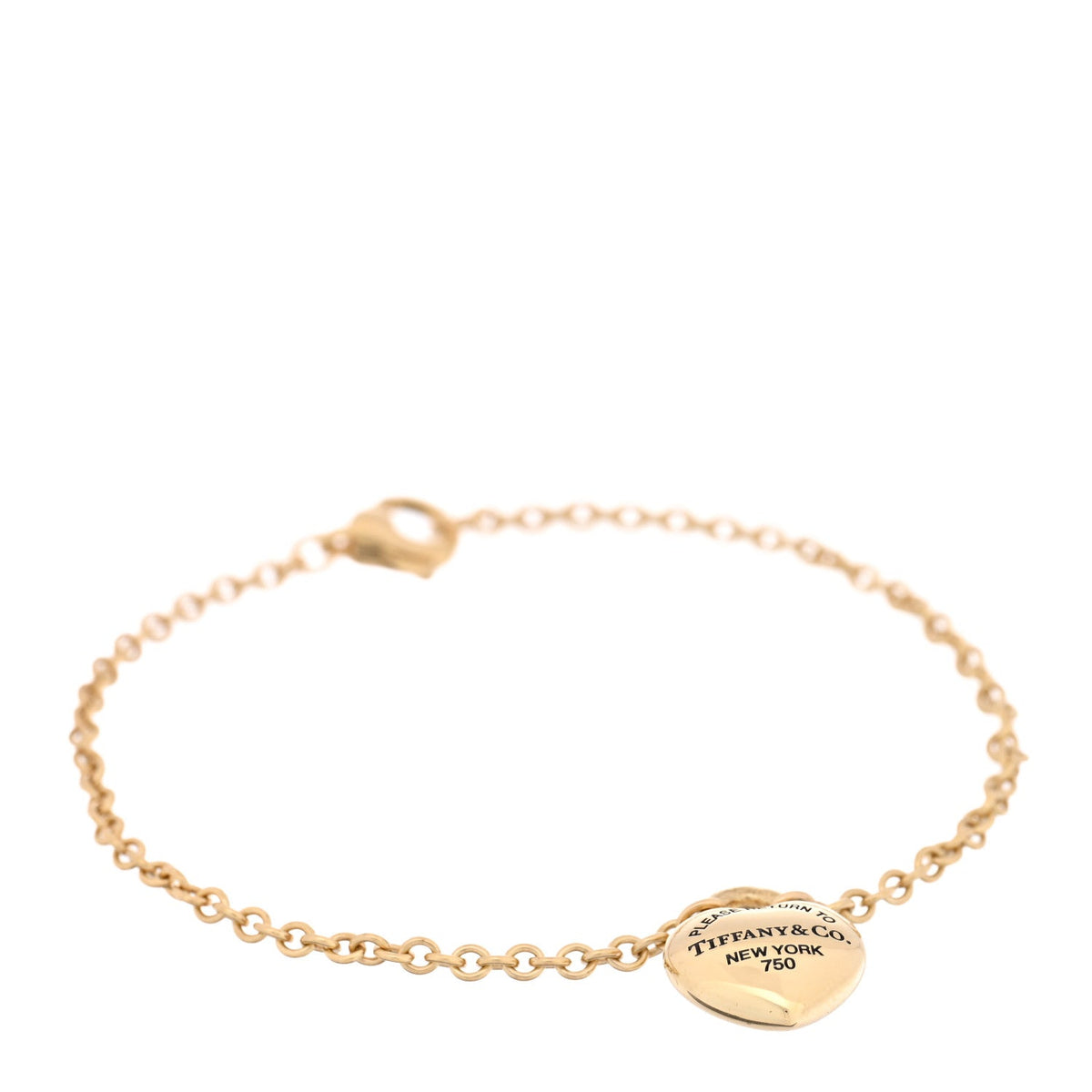 18K Yellow Gold Return To Tiffany Full Heart Bracelet