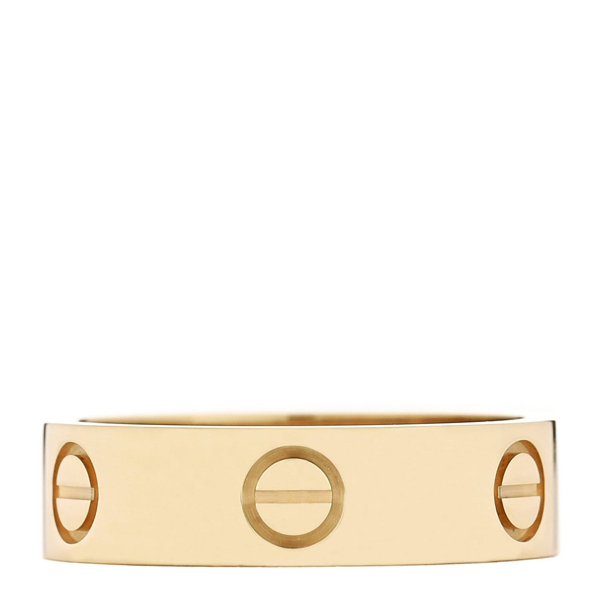 18K Yellow Gold 5.5mm LOVE Ring 56 7.75