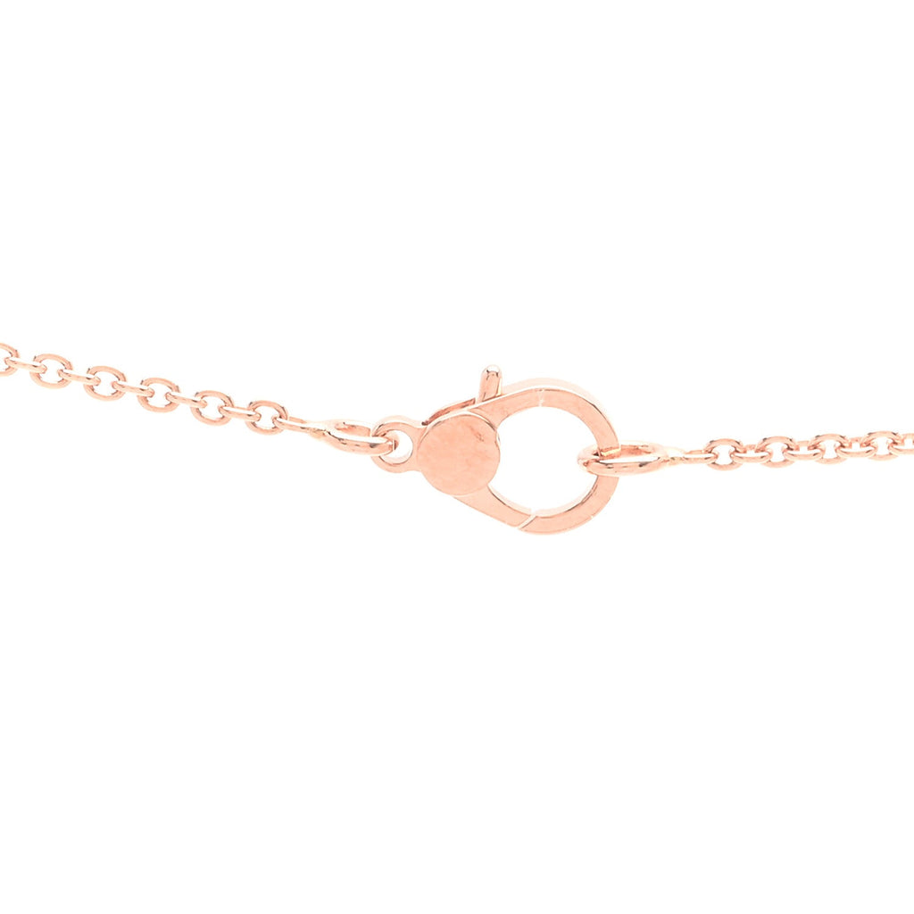 18K Rose Gold Diamond Finesse Pendant Necklace