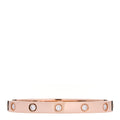 18K Pink Gold 10 Diamond LOVE Bracelet 16