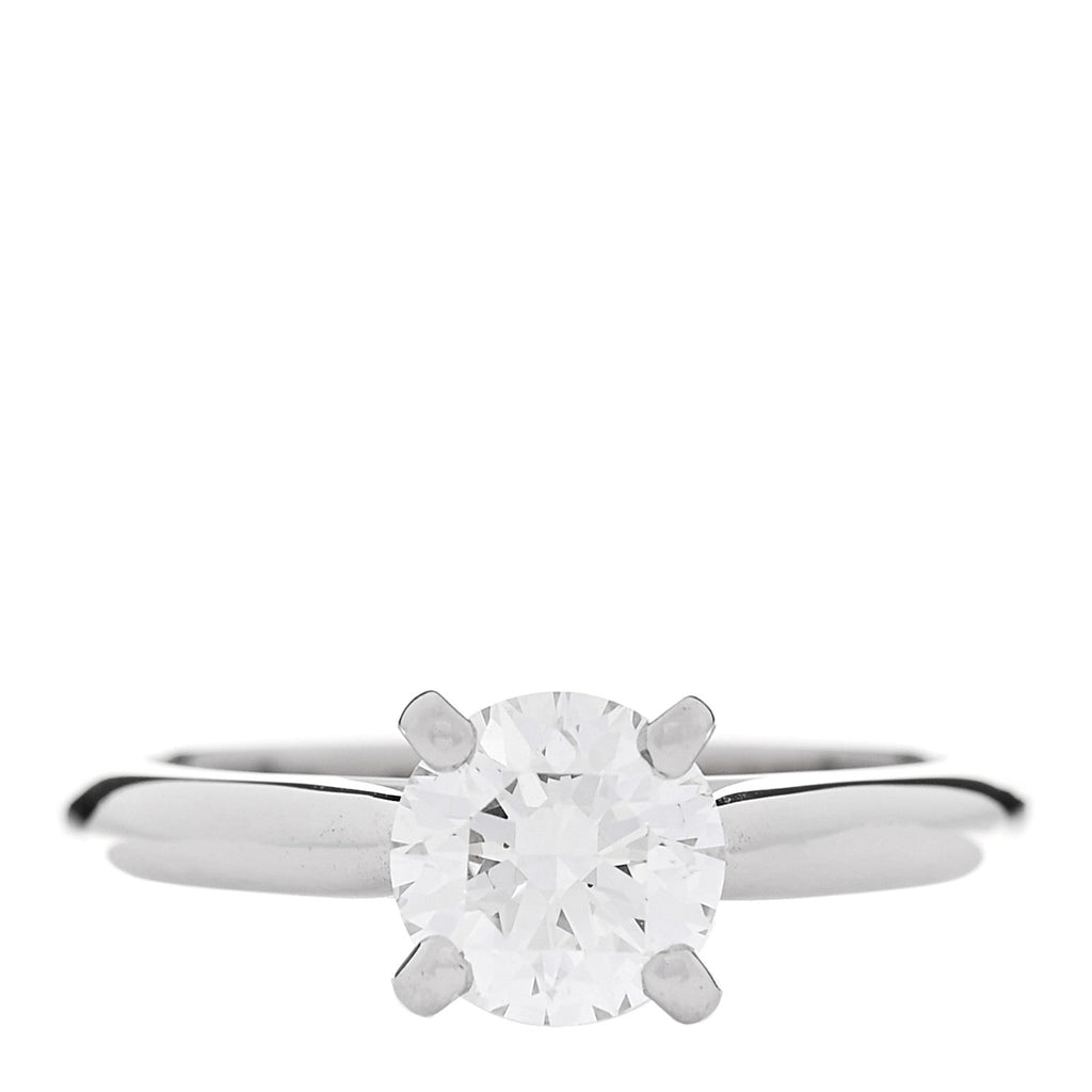 Platinum Diamond 1.05ct 1895 Solitaire Engagement Ring 51 5.75