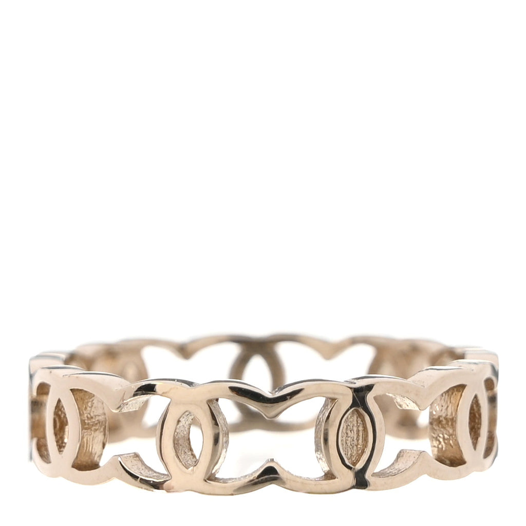 Metal CC Ring 53 6.25 Gold