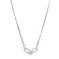 Sterling Silver Double HardWear Link Pendant Necklace
