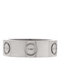 18K White Gold 5.5mm LOVE Ring 48 4.5